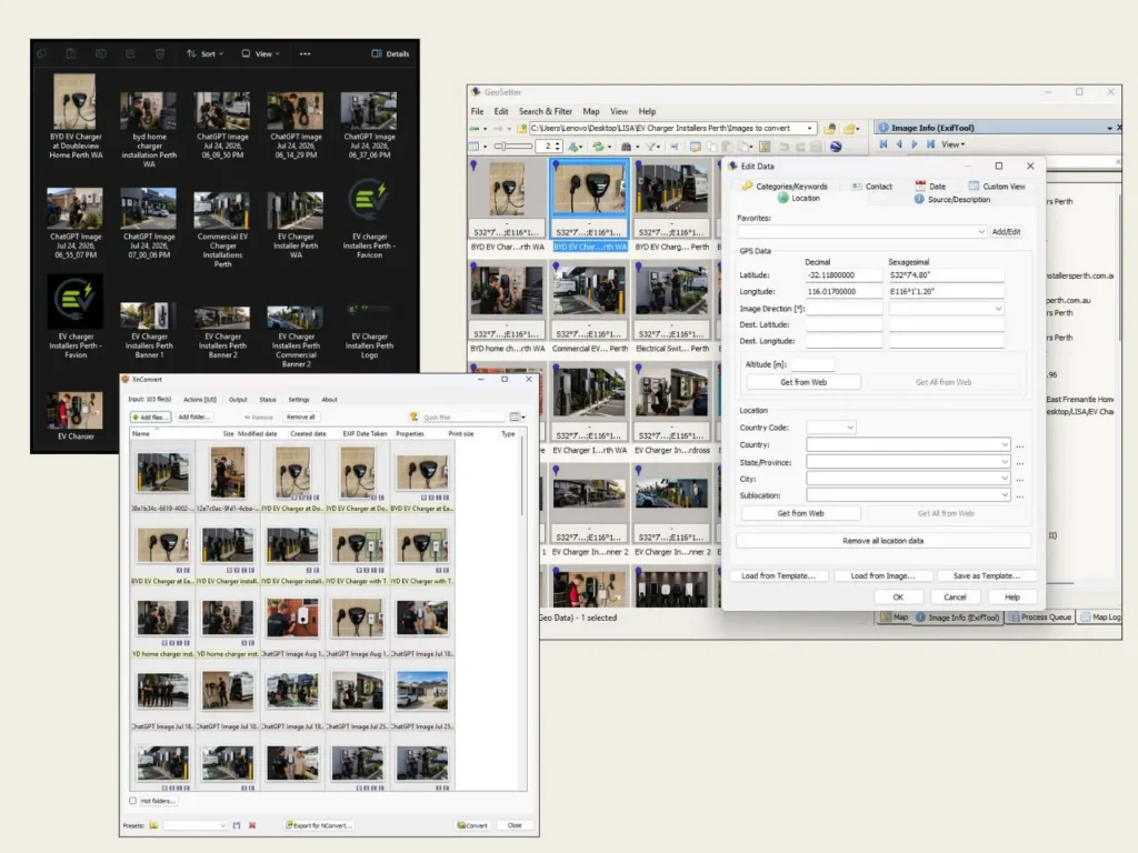 Organize - preparing media content